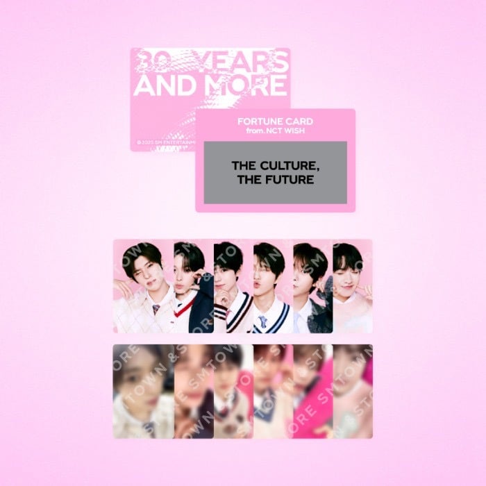 SMTOWN 30周年 LIVE 2025 官方周邊 幸運刮刮卡套組 (NCT WISH)
