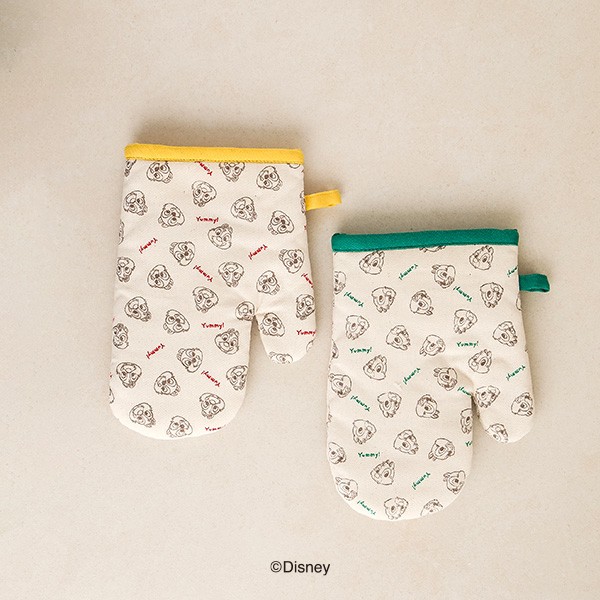 韓國大創 X 迪士尼聯名 奇奇蒂蒂家族 廚房用品 隔熱手套