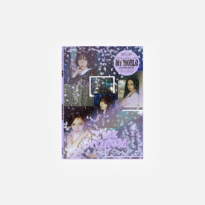 aespa THE 3rd mini Album-"MY WORLD" 第三波官方周邊 筆記本
