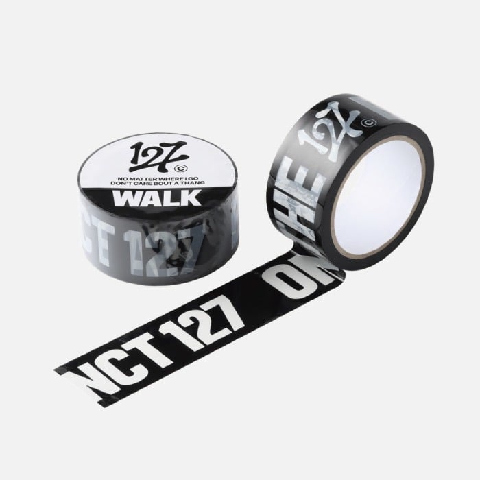 NCT 127 THE 6TH ALBUM  "WALK : ON THE BEAT" 官方周邊 封箱膠帶