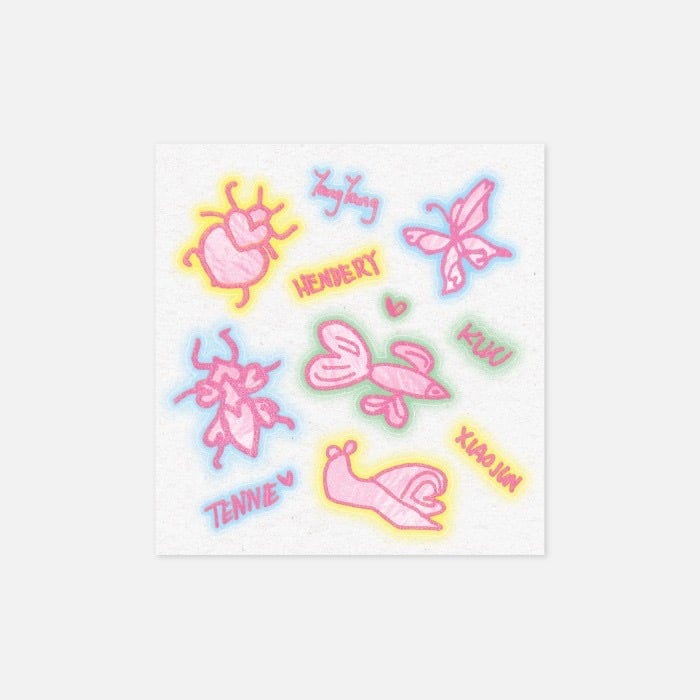 WayV THE 5TH MINI ALBUM  "Give Me That" 官方周邊 裝飾貼紙套組