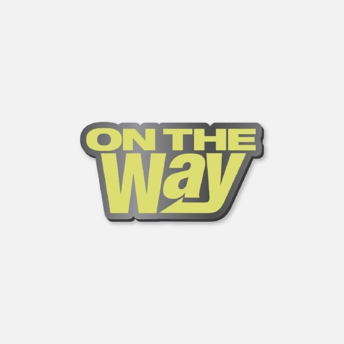 WayV 2025 Encore CONCERT "ON THE Way" 官方周邊 造型徽章 (LOGO ver.)