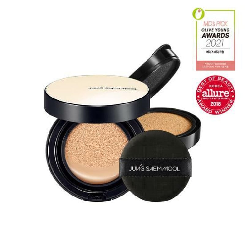 JUNG SAEM MOOL 韓國彩妝師 鄭瑄茉 超持久遮瑕裸膚氣墊粉餅