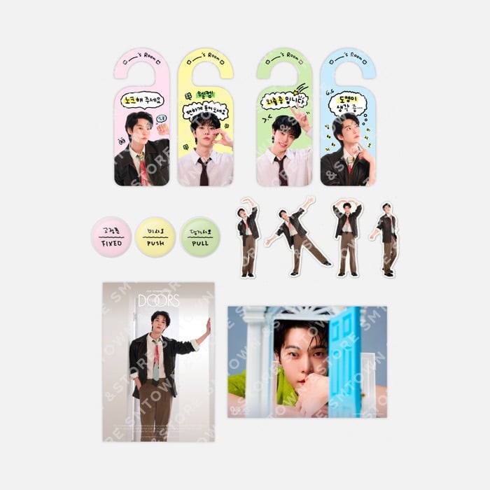 NCT 127 DOYOUNG 2025 CONCERT "Doors" 官方周邊 門飾套組
