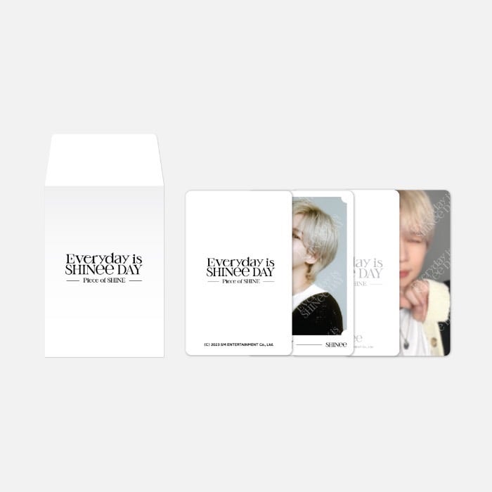 SHINee 2023 FANMEETING 'Piece of SHINE' 官方周邊 隨機小卡套組