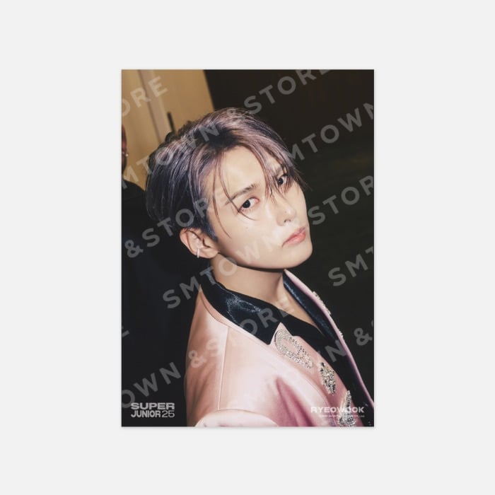 SUPER JUNIOR 正規12輯 "Super Junior25" 官方周邊 A4寫真照