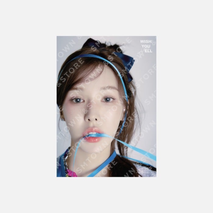 Red Velvet WENDY The 2nd Mini Album "Wish You Hell " 官方周邊 A4寫真照
