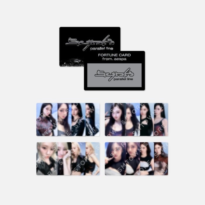aespa 2024 2nd Concert ''SYNK : PARALLEL LINE'' 第二波官方周邊 幸運刮刮卡套組(隨機)