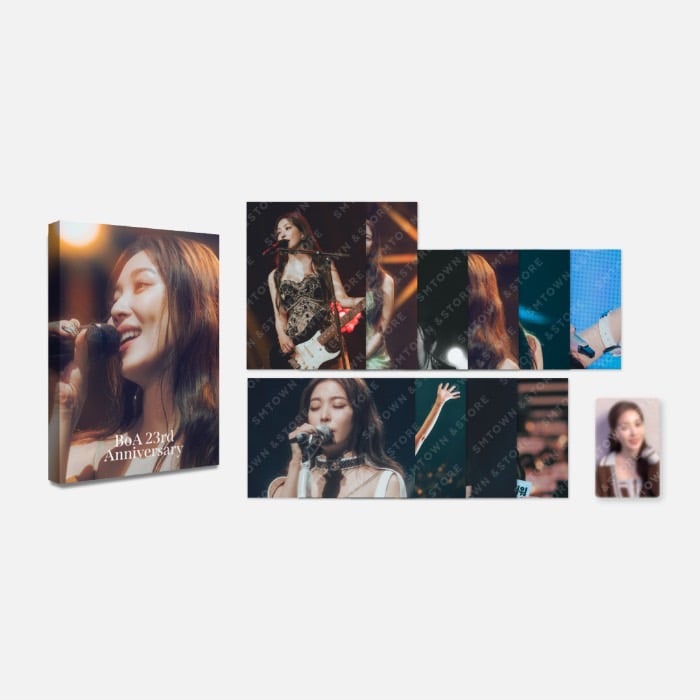 BoA 寶兒 23週年 官方周邊 明信片書