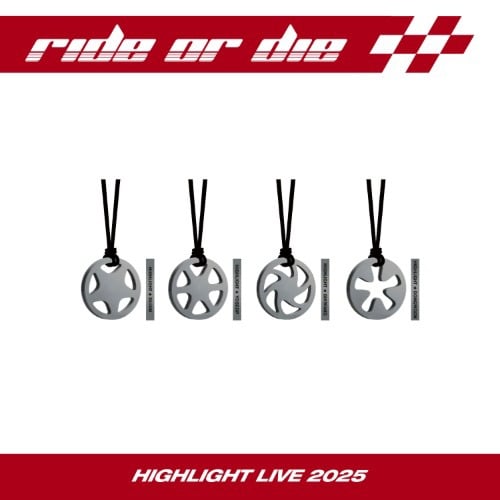 HIGHLIGHT LIVE 2025 "RIDE OR DIE" 官方周邊 項鍊套組
