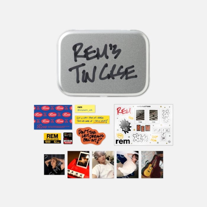 NCT 127 MARK "The Firstfruit" 官方周邊 鐵盒套組