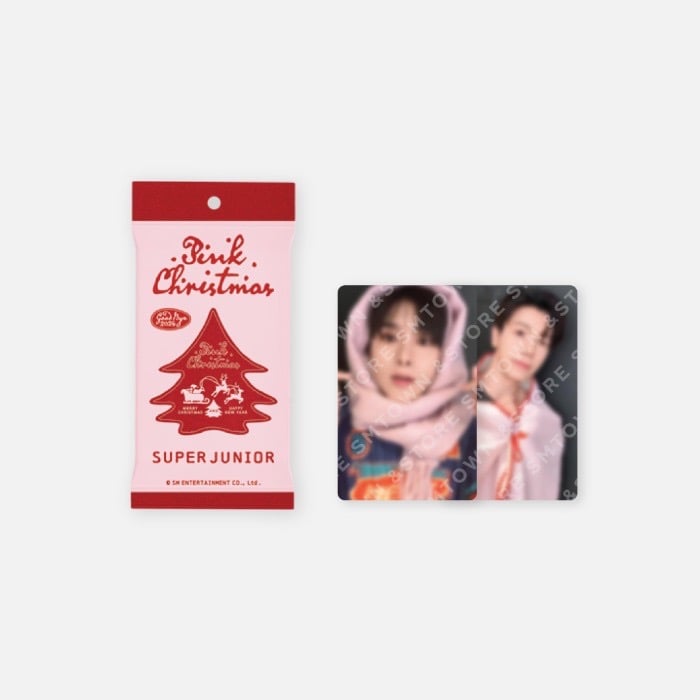 SUPER JUNIOR 2024 PINK CHRISTMAS 官方周邊 隨機小卡套組