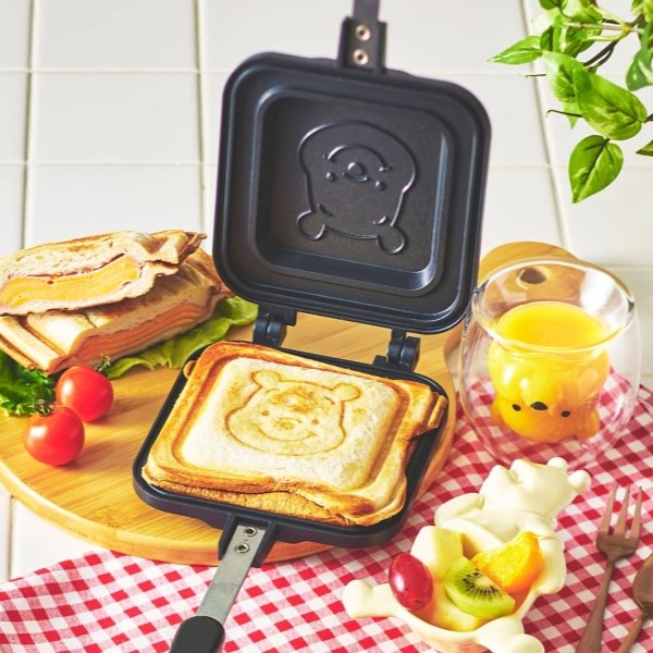 日本迪士尼  小熊維尼造型 鬆餅平底鍋