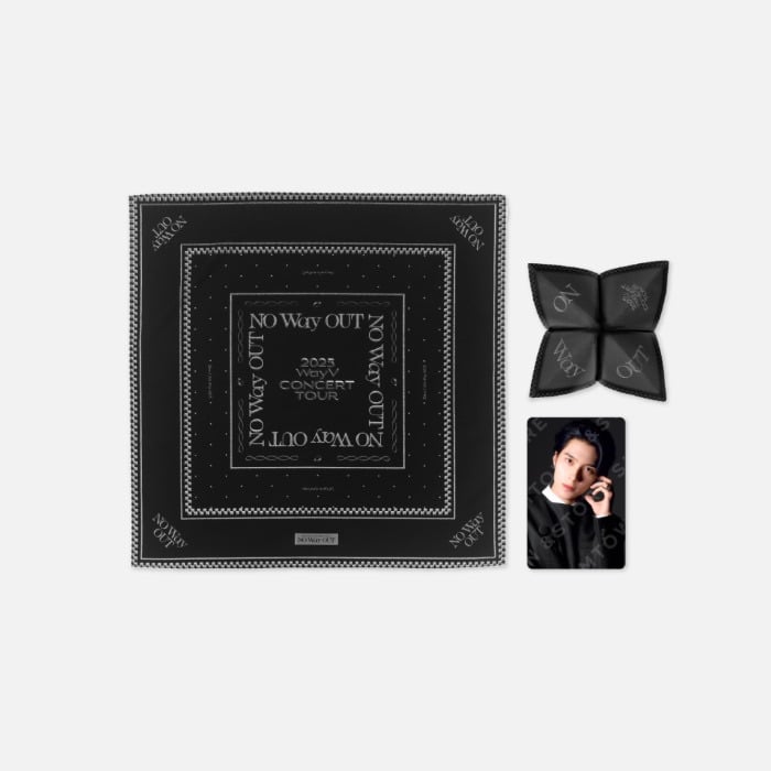 WayV 2025 CON "No Way Out" 官方周邊 頭巾套組