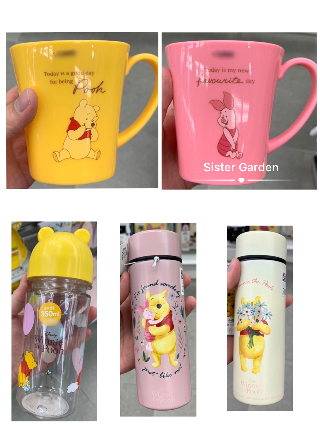 韓國大創 X 迪士尼聯名 小熊維尼 水瓶/環保瓶/水杯/保溫瓶