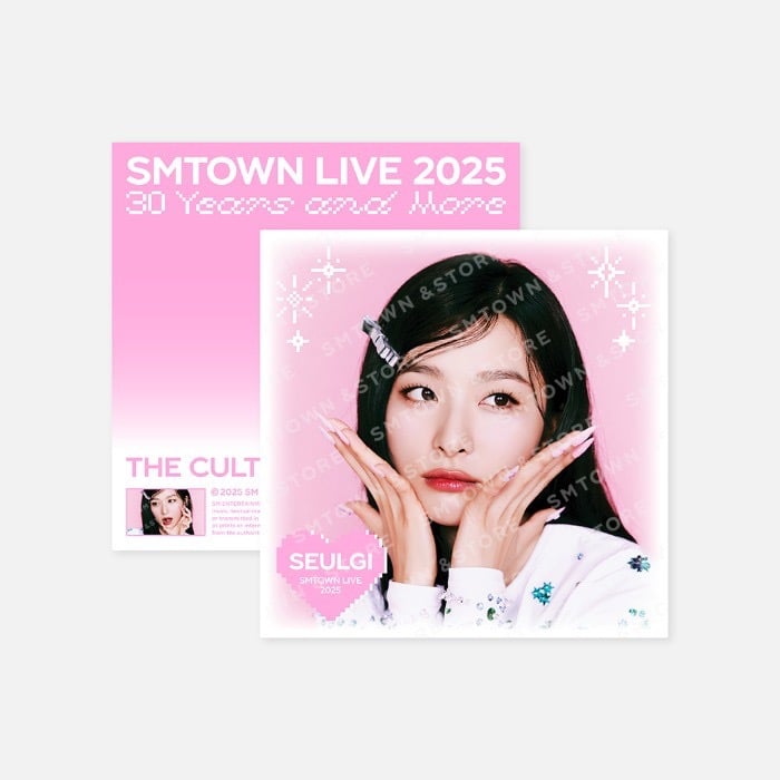 SMTOWN 30周年 LIVE 2025 第二波官方周邊 LP海報套組 (Red Velvet)