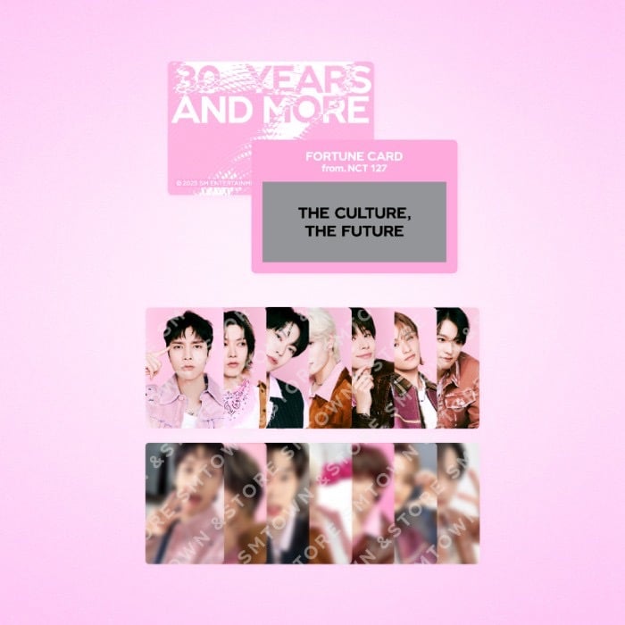 SMTOWN 30周年 LIVE 2025 官方周邊 幸運刮刮卡套組 (NCT 127)