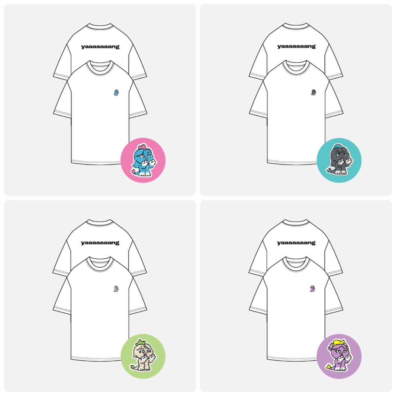 aespa X SPAO 聯名款 短袖T-SHIRT