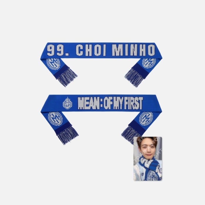 SHINee MINHO 珉豪 2024 CONCERT ‘MEAN : of my first’ 官方周邊 圍巾套組