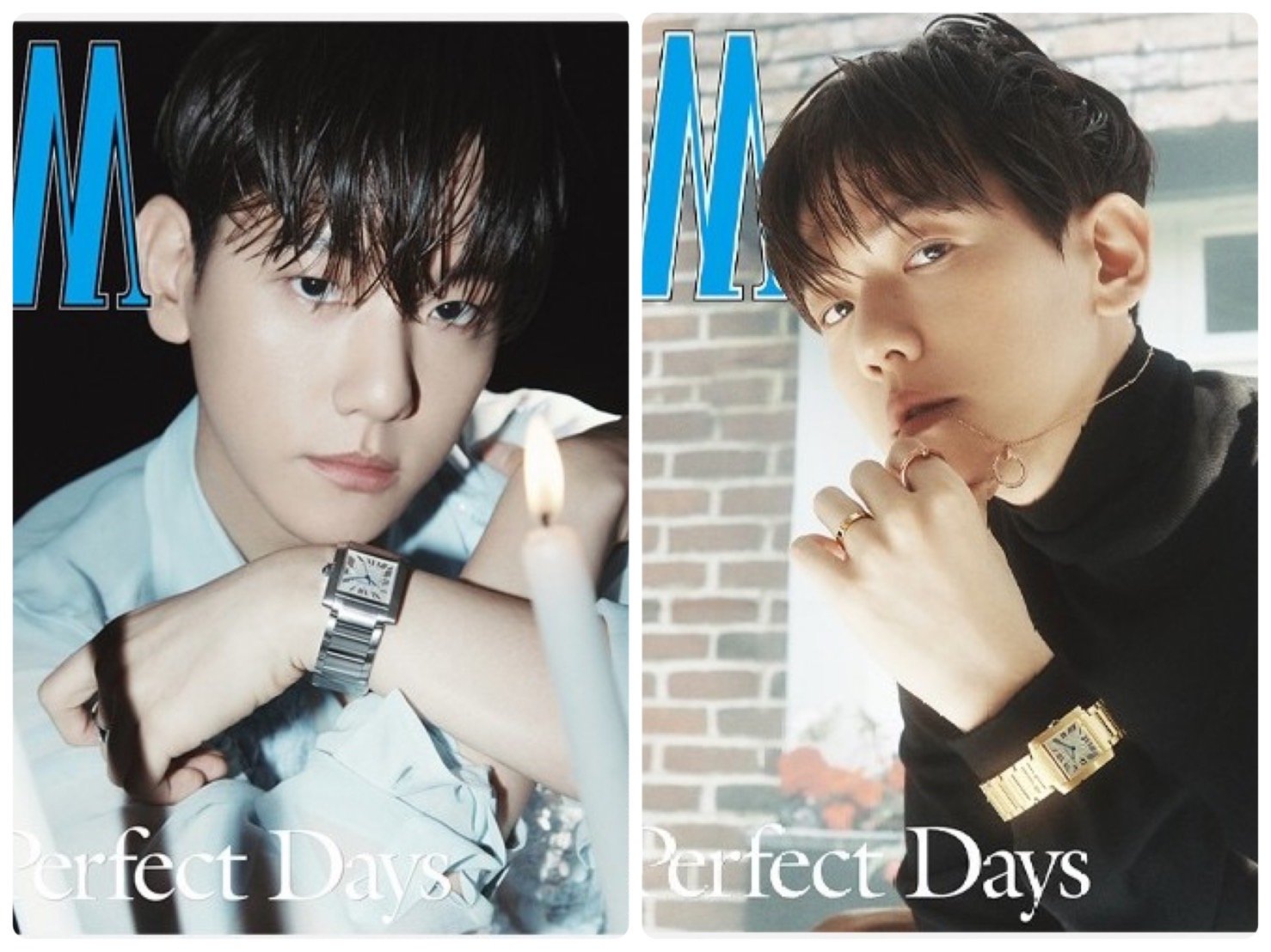 W Korea Vol.3 2023.03 EXO BAEKHYUN 雙封面