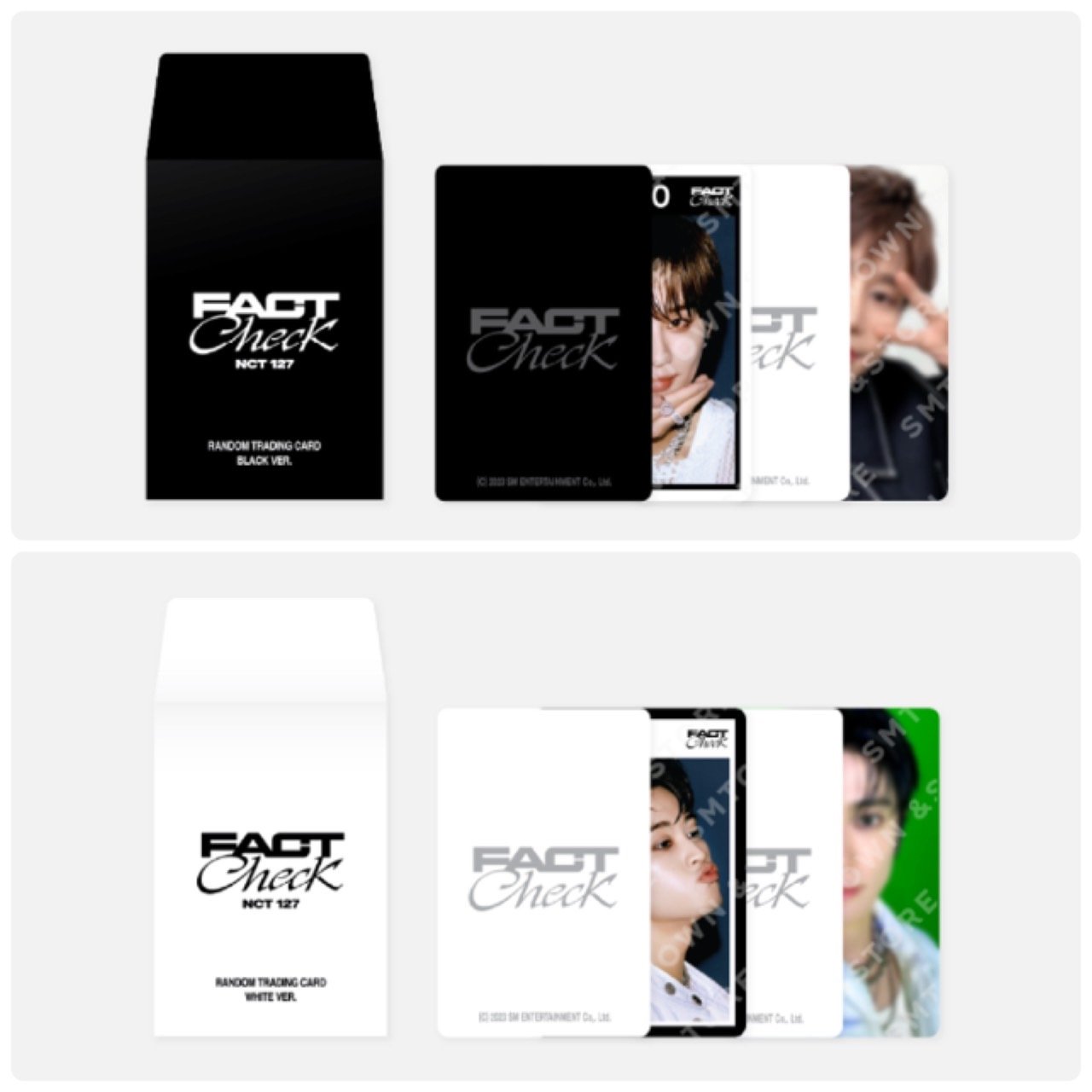 NCT 127 不可思議 展 : The 5th Album ‘Fact Check’ 隨機小卡套組