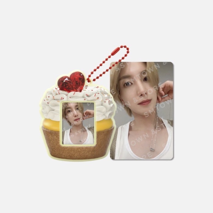Super Junior LEETEUK 2024生日周邊 蛋糕造型吊飾套組