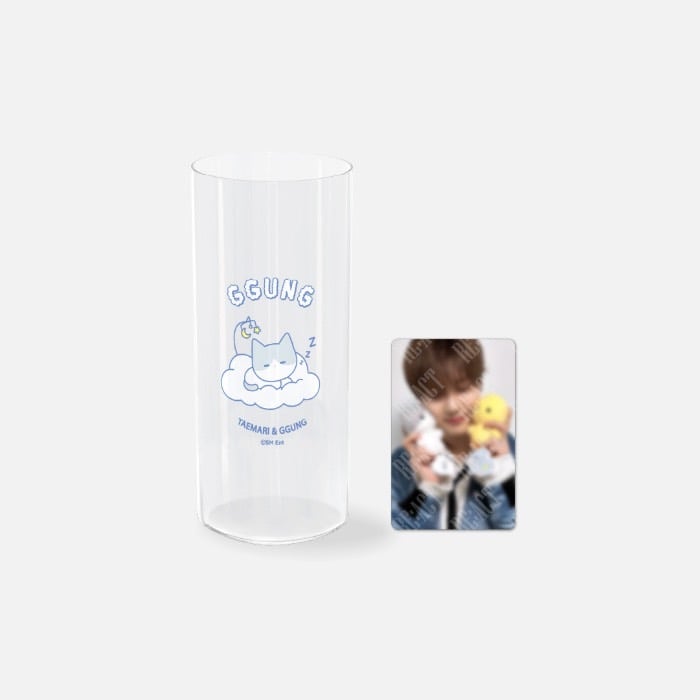 SHINee TAEMIN 2023 FANMEETING 'RE : ACT' 第二波周邊 TAEMARI & GGUNG 玻璃杯+寫真小卡套組
