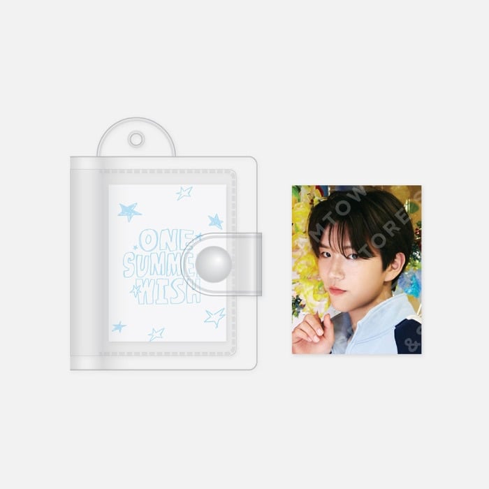 NCT WISH 1ST 夏日展 "ONE SUMMER WISH" 官方周邊 迷你寫真照冊鑰匙圈吊飾