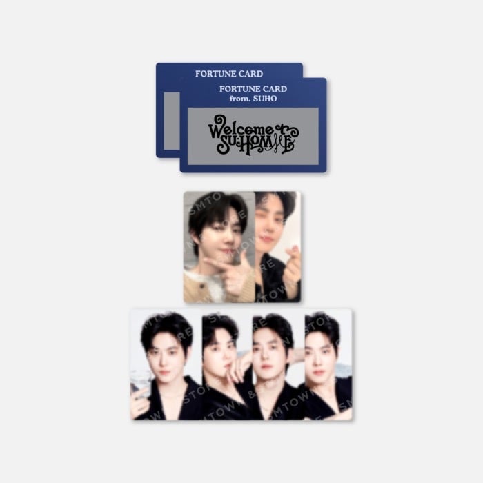 EXO SUHO 2025 ENCORE CONCERT "WELCOME TO SU:HOMME" 官方周邊 隨機小卡套組