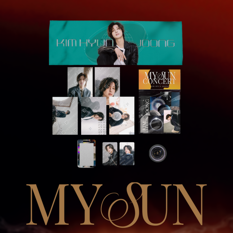 KIM HYUN JOONG 金賢重 官方周邊 粉絲大禮包