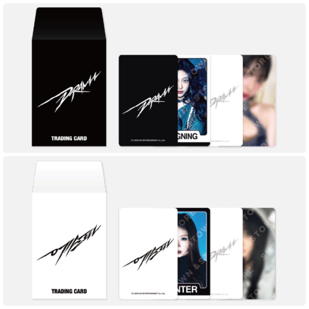 aespa 4th mini Album WEEK – DRAMA CITY 官方周邊 隨機小卡套組