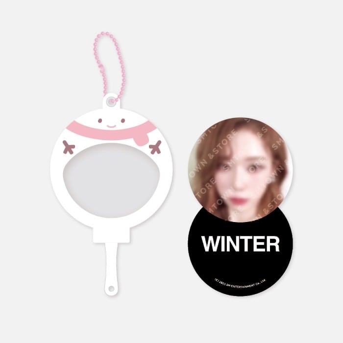 aespa 4th mini Album WEEK – DRAMA CITY 官方周邊 迷你應援扇+寫真小卡套組