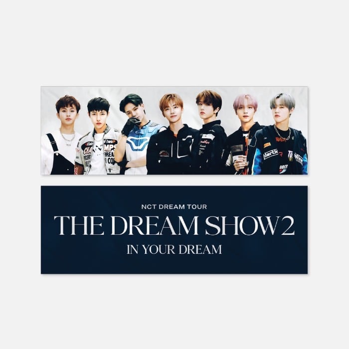 NCT DREAM TOUR ‘THE DREAM SHOW 2 : In YOUR DREAM’ 官方周邊 手幅