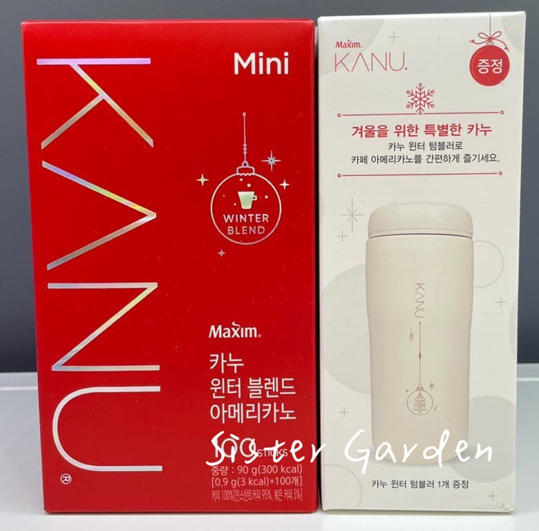 KANU MAXIM 深烘美式咖啡 聖誕版 (即溶沖泡)