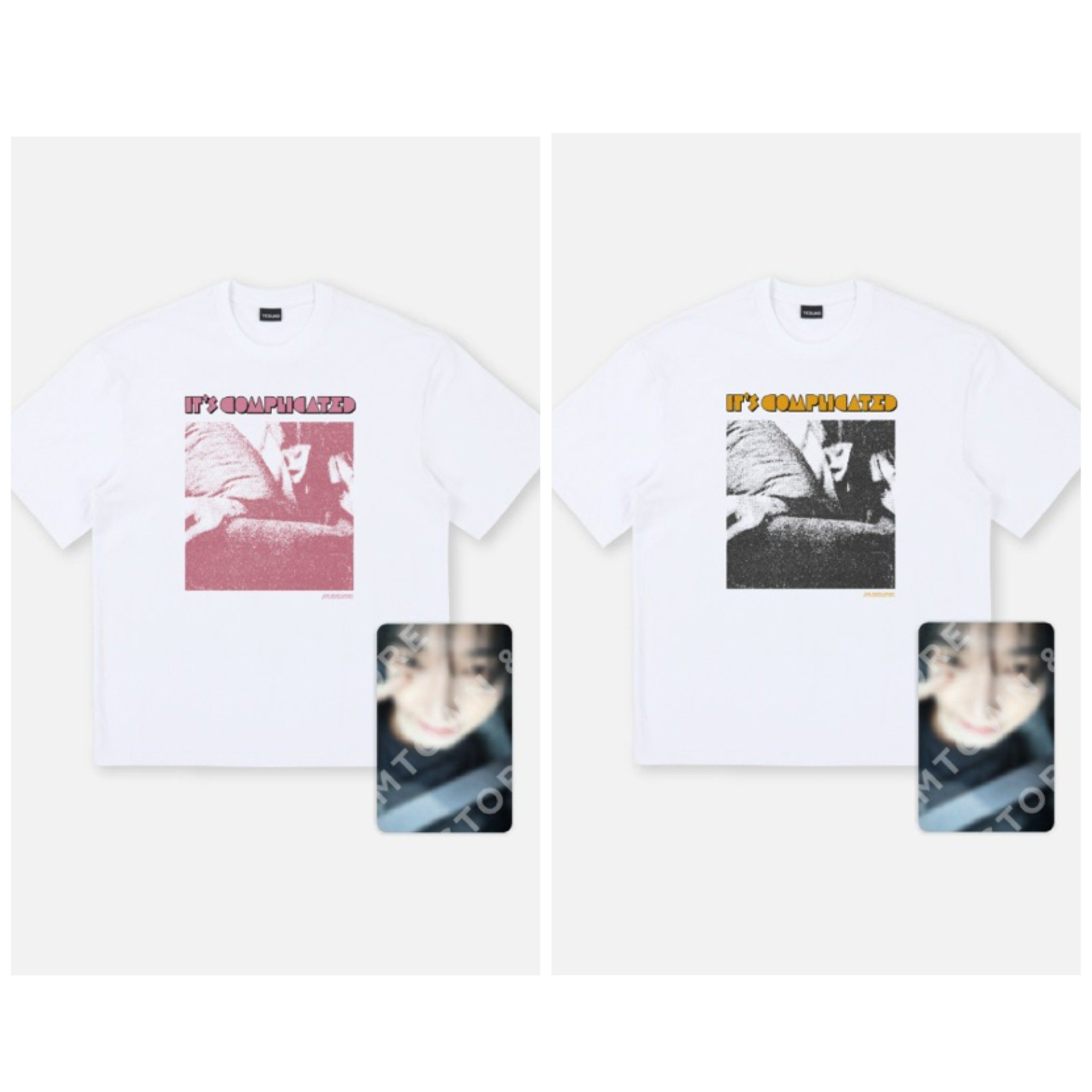 SUPER JUNIOR 藝聲 2025 CON "It’s Complicated" 官方周邊 短袖T-SHIRT套組