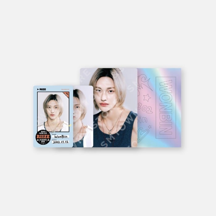 2024 RIIZE FANCON "RIIZING DAY" 官方周邊 ID CARD+裝飾貼紙套組