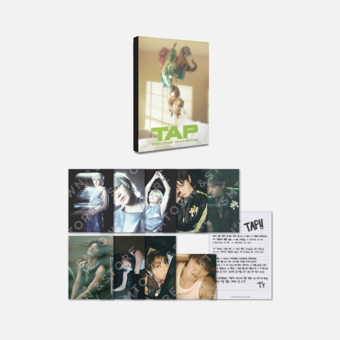 NCT TAEYONG 泰容 THE 2ND MINI ALBUM "TAP" 官方周邊 明信片書