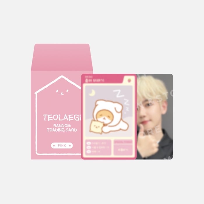 EXO BAEKHYUN 伯賢 官方周邊 TEOLAEGI RANDOM TRADING CARD SET B Ver.
