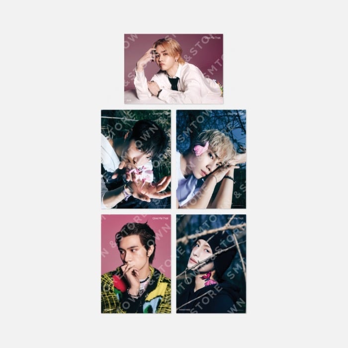 WayV THE 5TH MINI ALBUM  "Give Me That" 官方周邊 A4寫真照