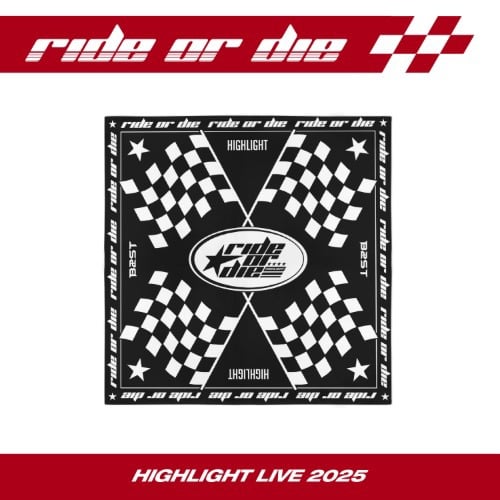 HIGHLIGHT LIVE 2025 "RIDE OR DIE" 官方周邊 頭巾