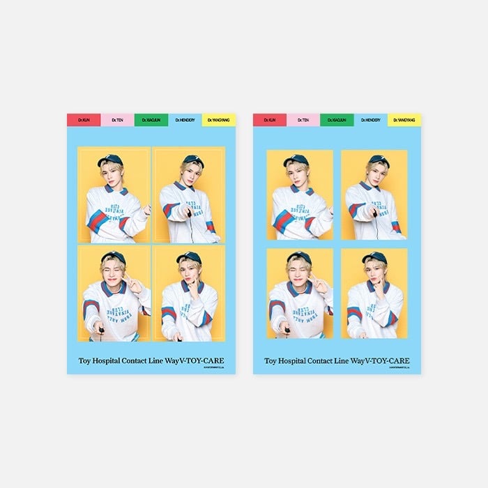 WayV 2025年年曆 官方周邊 4格寫真照套組