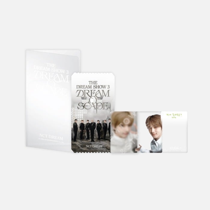 2024 NCT DREAM THE DREAM SHOW 3 "DREAM( )SCAPE" 官方周邊 門票卡套