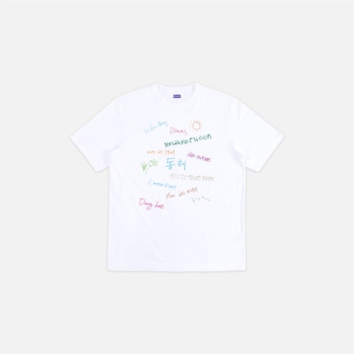 SUPER JUNIOR SUPER SHOW 9 安可場周邊 成員手繪 T-SHIRT Ver.3