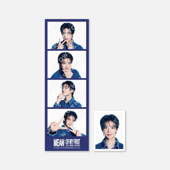 SHINee MINHO 珉豪 2024 CONCERT ‘MEAN : of my first’ 官方周邊 4格寫真照套組
