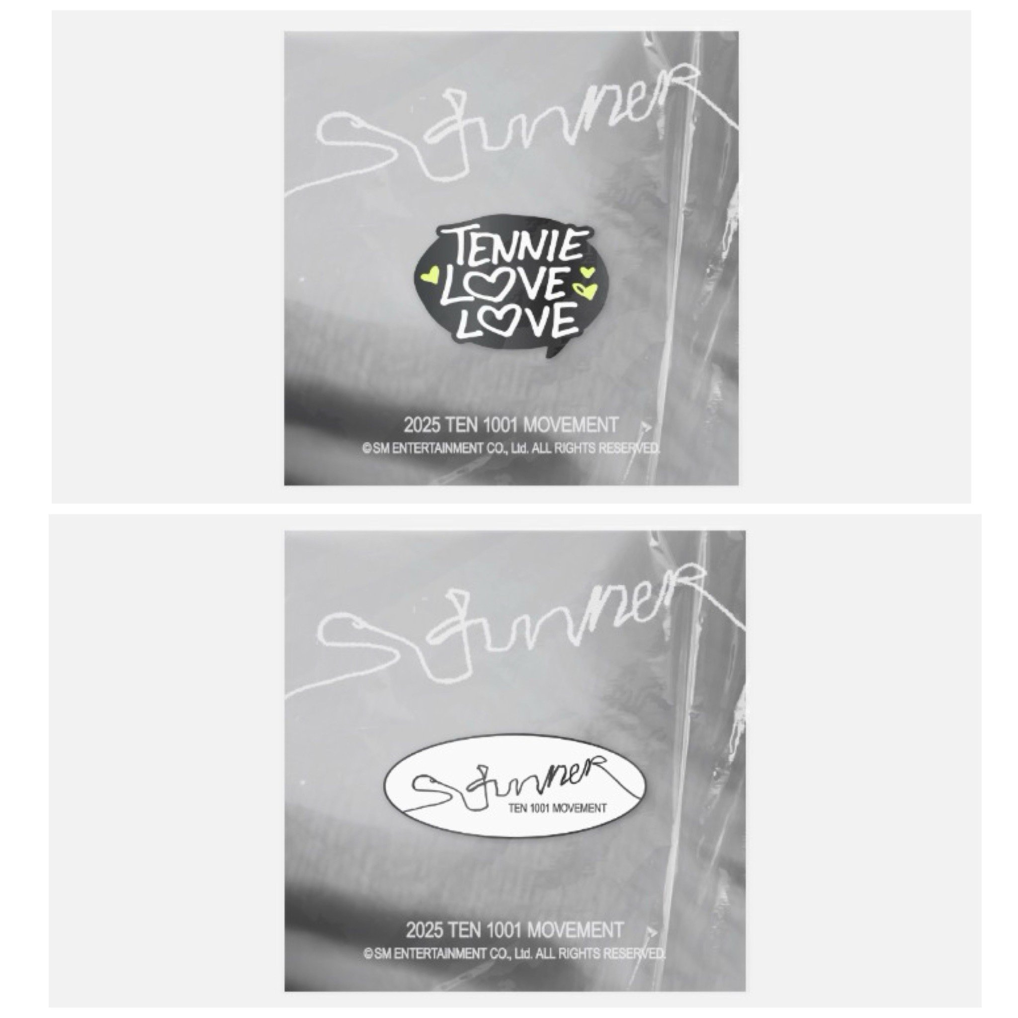 WayV Ten CONCERT 1001 MOVEMENT "STUNNER" 官方周邊 造型徽章