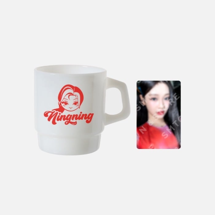 aespa "Better Things" 官方周邊 玻璃牛奶馬克杯套組