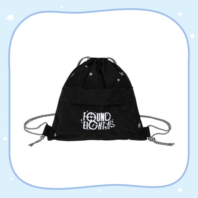 IU 快閃店 "Found at Eight" 官方周邊 束口後背包