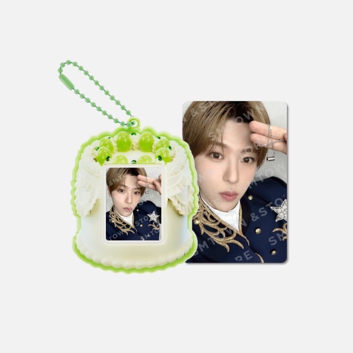 NCT WISH SION 2024年生日周邊 蛋糕造型生日卡吊飾