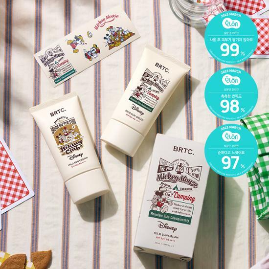 BRTC X Disney 米奇家族聯名款 積雪草物理性防曬霜
