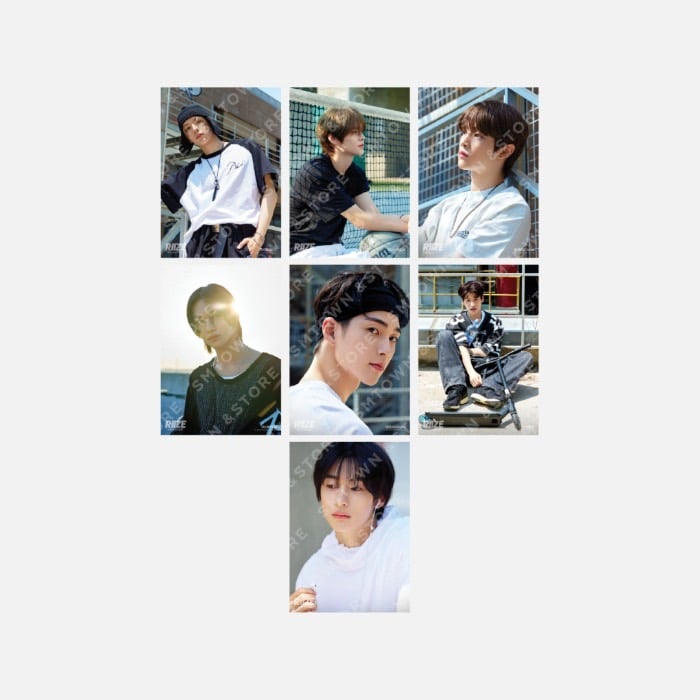 RIIZE The First Singel Album "Get A Guitar" 官方周邊 A4寫真照